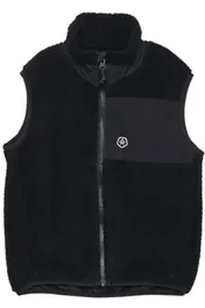 Color Kids Kurzweste COTeddy Waistcoat - 741191 Klassische Weste mit Teddy-Optik schwarz 128