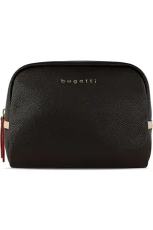 Bugatti Kulturbeutel Ella - Kulturbeutel 21 cm (dunkelbraun) braun 9 cm x 17 cm x 21 cm