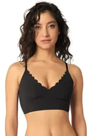 Skiny Bustier Damen Bustier mit herausnehmbare Pads Micro (Stück, 1-tlg) Unterbrustband schwarz 44