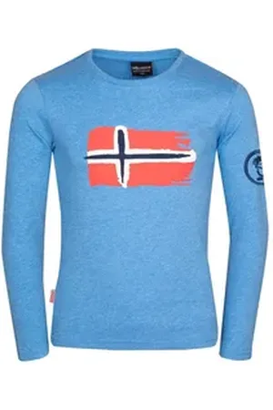 TROLLKIDS Longsleeve Oslo blau 164