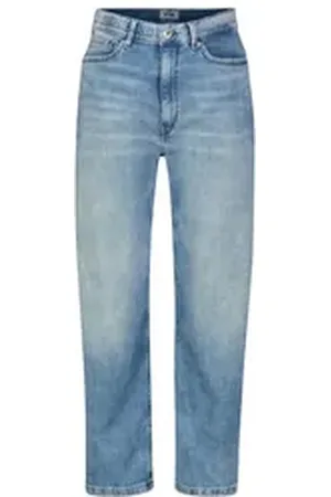 ELBSAND Drykorn 5-Pocket-Jeans Damen Jeans FLOWN Relaxed Fit (1-tlg) blau 27/34