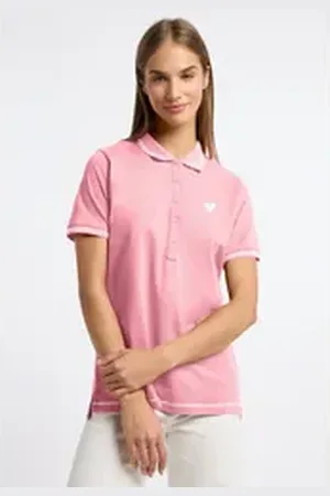 Frieda & Freddies Poloshirt Polo-shirt rosa 38