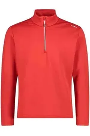 CMP Langarmshirt Herren Ski-Fleecerolli Stretch Performance 3E1 rot 56