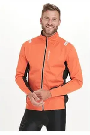 Endurance Softshelljacke Justine mit reflektierenden Elementen orange|schwarz XXXL