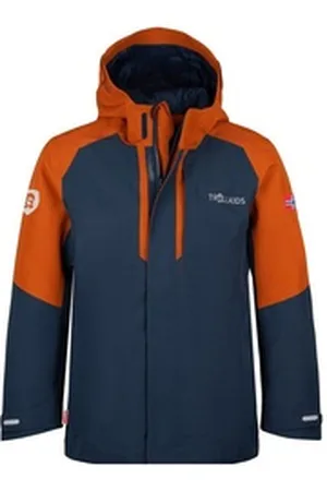 TROLLKIDS Regenjacke Kids Skaland Jacket blau 104 Kinder