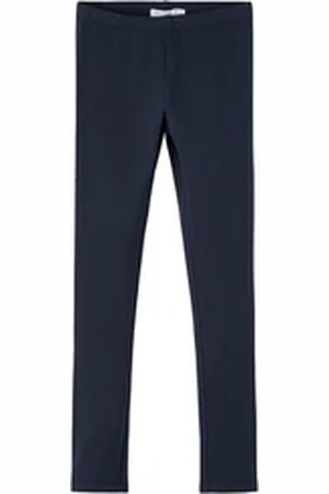NAME IT Leggings NKFDAVINA SOLID SWE LEGGING BRU N schwarz 56
