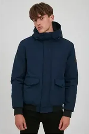 INDICODE Winterjacke IDDonell Warme Jacke mit tollen Details blau XXL