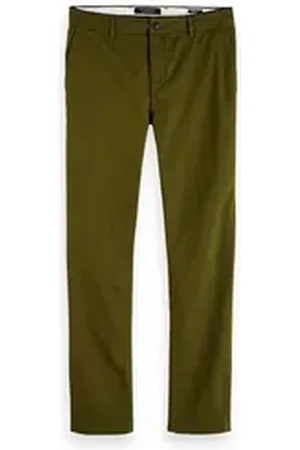 Scotch&Soda Trekkinghose Herren Hose Stuart Chino Cord Quality 152064 grün 31-32