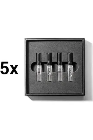 GAMMON Eau de Parfum Black Notes Herrenduft mit langanhaltendem 20% Parfum-Öl, 5-tlg.