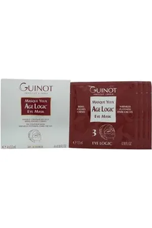 Guinot Augencreme Masque Yeux Age Logic Augenmaske Set 4 x 5.5ml Sachet