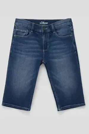 QS by s.Oliver 7/8-Jeans Pete Jeans / Regular Fit / Mid Rise / Slim Leg blau 152/REG