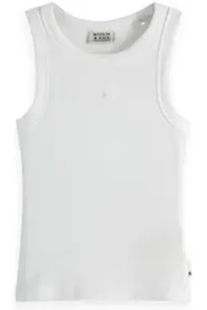 Scotch&Soda Tanktop Mädchen Tanktop – Baby Ripp & Logo-Stitching 10 Jahre ( 134-140 )