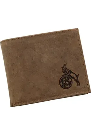 1. FC Köln Geldbörse Geldbörse Braun, 12 x 9,8 x 2,0 cm braun