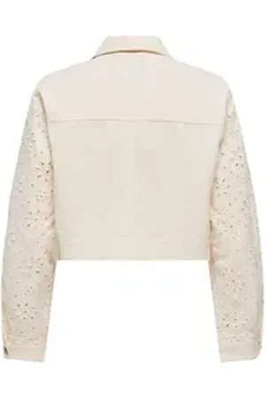 ONLY Sweatjacke weiß XL