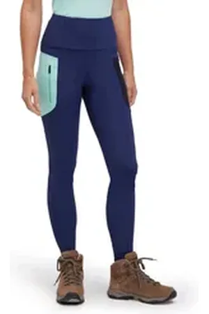 Falke Funktionstights (1-tlg) aus feuchtigkeitsregulierendem Material blau S