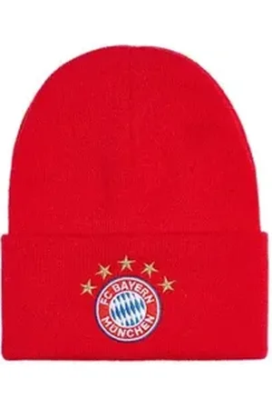 FC BAYERN München Fleecemütze Strickmütze Logo Y rot