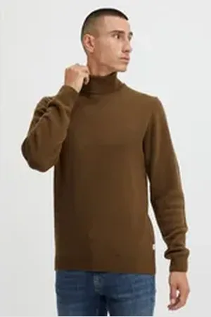 Casual Friday Rollkragenpullover CFKarl Klassischer Rollkragenpullover braun 3XL