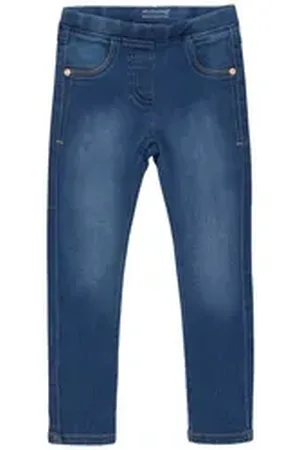 Minymo 5-Pocket-Jeans MIJegging girl stretch slim fit - 5621 Jeggings mit Eingrifftaschen blau 140