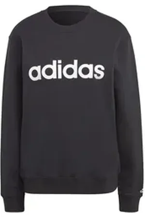adidas Performance Fleecepullover Damen Pullover Essentials Linear French Terry schwarz S