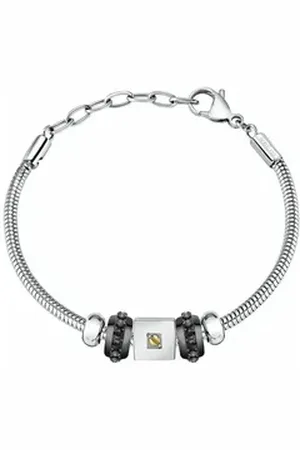 Morellato Kette mit Einhänger Herrenarmreif DROPS