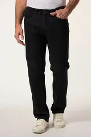 Boston Park 5-Pocket-Jeans Jeans 5-Pocket Regular Fit Dehnbund schwarz 64