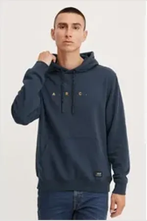 Solid Kapuzenpullover SDDarcio Hood SW 21107288 blau XL