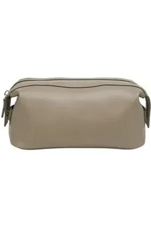Marc O’ Polo Beautycase aus edlem Rindleder braun