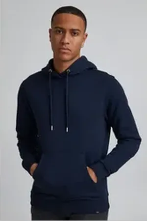 Casual Friday Kapuzenpullover CFSinius - 20504055 Kapuzenpullover mit Schriftzug blau XXL