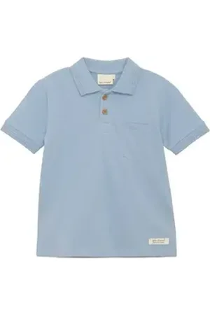 EN FANT Poloshirt ENPolo SS lässiges Poloshirt blau 110