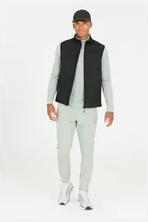 Endurance Softshellweste Jelawat mit 4-Wege-Stretch und wasserabweisender Membran schwarz 4XL