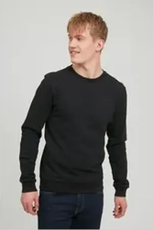 Casual Friday Rundhalspullover CFSeverin - 20504054 Rundhalspullover mit Schriftzug schwarz S