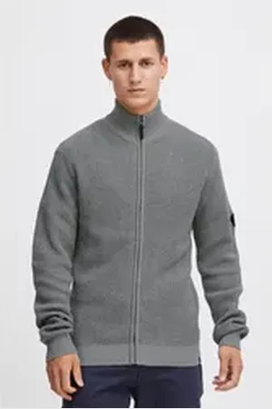 INDICODE Strickjacke grau L