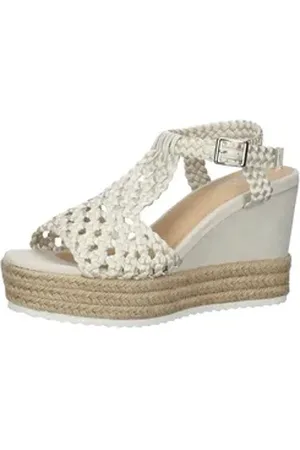 Bullboxer Sandalen Textil High-Heel-Sandalette beige 37 EU