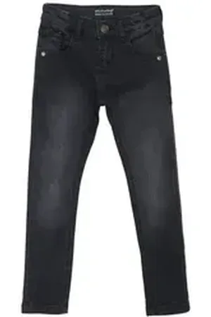 Minymo 5-Pocket-Jeans MIJeans boy stretch slim fit - 5624 Jeanshose mit Eingrifftaschen grau 140