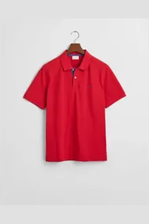 GANT Poloshirt Poloshirt - Gerade rot L