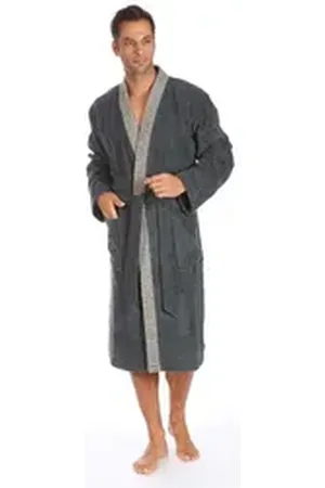 Egeria Unisex-Bademantel BRUNO grau XL