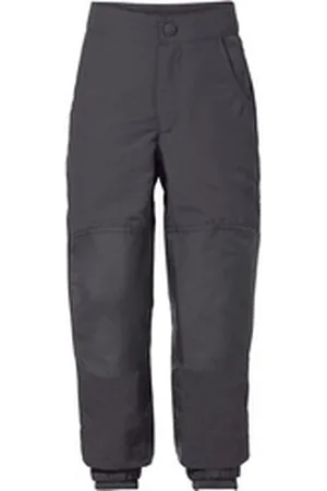 Vaude Funktionshose Kids Caprea Antimos Pants (1-tlg) besonders leichte Funktionshose für sportliche Aktivitäten grau 122/128