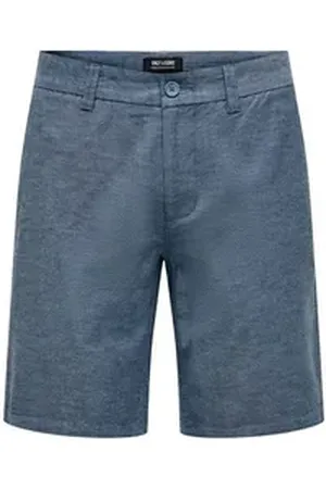 Only & Sons Chinoshorts Mark (1-tlg) blau XL