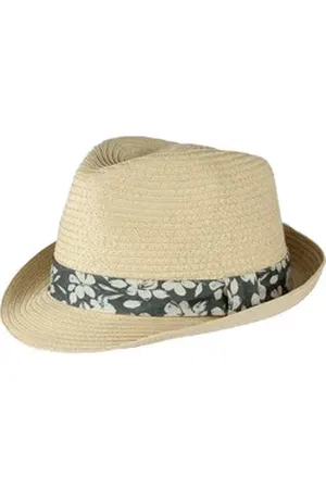 Bugatti Fedora Papier Trilby (1-St) gelb 57
