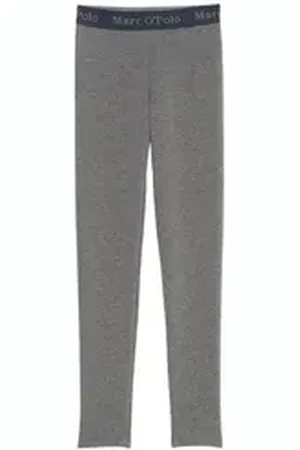 Marc O’ Polo Jerseyhose aus warmem Baumwoll-Mix grau 164