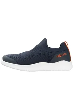 TROLLKIDS Oslo XT Sneaker Atmungsaktiv blau|orange 33 EU