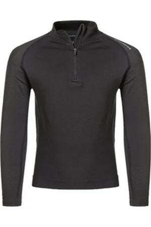 Endurance Langarmshirt Halen Jr. (1-tlg) aus atmungsaktivem 4-Wege-Funktionsstretch grau 128/140