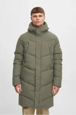 Solid Steppjacke SDGabe Long grün XXL