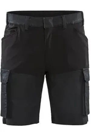 BLAKLADER BLÅKLADER Arbeitsshorts Service Shorts mit Stretch (1-tlg) blau|schwarz 50