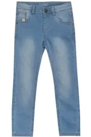 Minymo 5-Pocket-Jeans MIJeans boy stretch slim fit - 5624 Jeanshose mit Eingrifftaschen blau 110