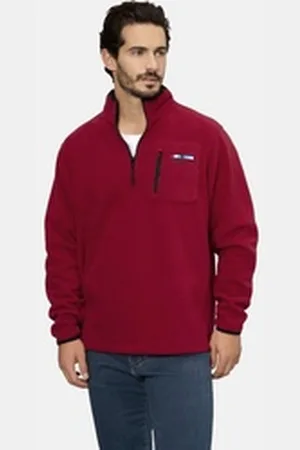 BABISTA Fleecepullover LUCIVENTRO im Anti-Pilling-Material rot M (50)