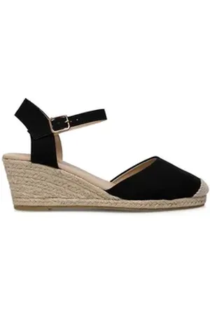 Jenny Fairy Espadrilles Damen WYL2610-2 Schwarz Espadrille schwarz 37 EU