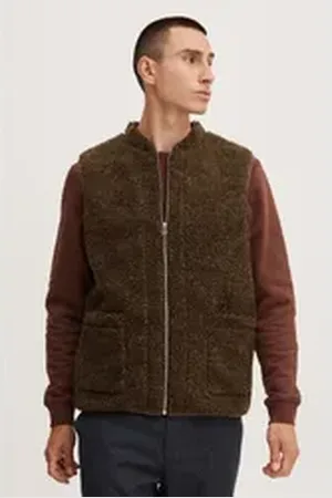 Casual Friday Fellweste Jonson 0039 teddy vest 20504460 braun L
