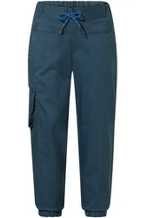 Vaude Funktionshose Kids Hylax Pants (1-tlg) besonders leichte Funktionshose für sportliche Aktivitäten blau 110/116