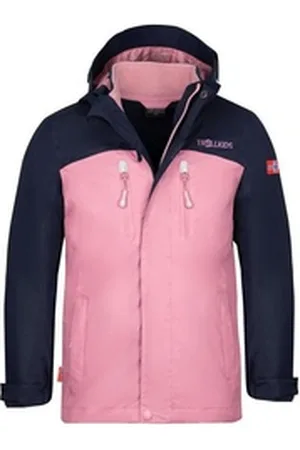 TROLLKIDS 3-in-1-Funktionsjacke Bryggen blau 164